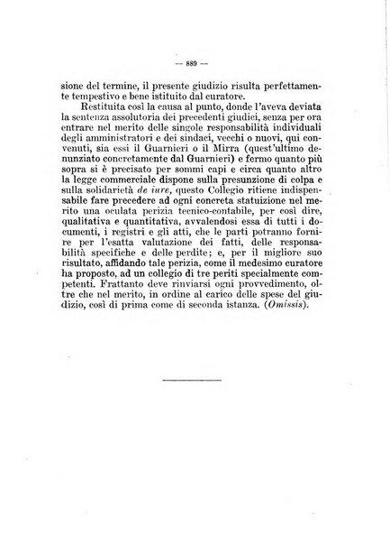 Il diritto fallimentare e delle società commerciali rivista di dottrina e giurisprudenza