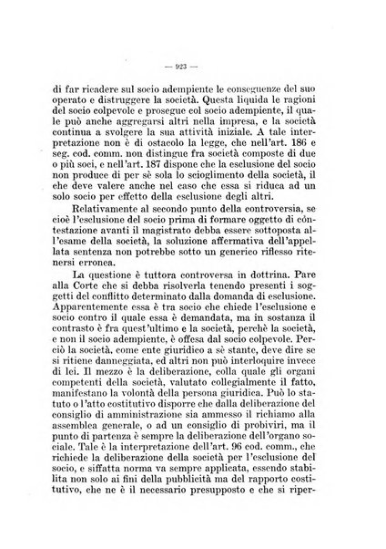 Il diritto fallimentare e delle società commerciali rivista di dottrina e giurisprudenza