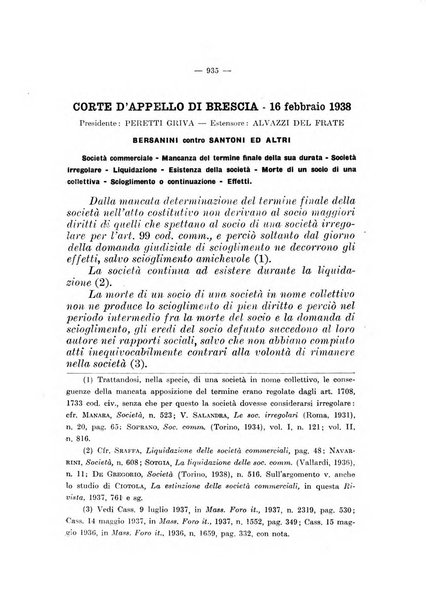 Il diritto fallimentare e delle società commerciali rivista di dottrina e giurisprudenza