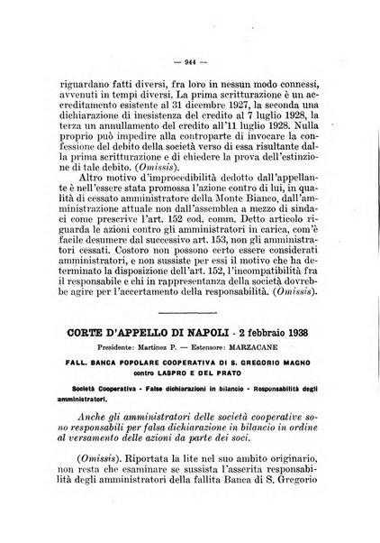 Il diritto fallimentare e delle società commerciali rivista di dottrina e giurisprudenza