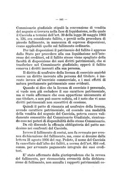 Il diritto fallimentare e delle società commerciali rivista di dottrina e giurisprudenza