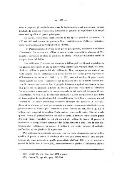 Il diritto fallimentare e delle società commerciali rivista di dottrina e giurisprudenza