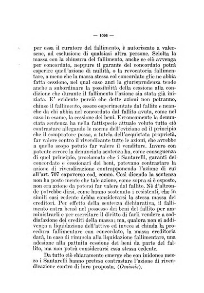 Il diritto fallimentare e delle società commerciali rivista di dottrina e giurisprudenza