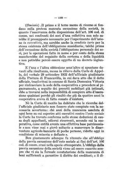 Il diritto fallimentare e delle società commerciali rivista di dottrina e giurisprudenza