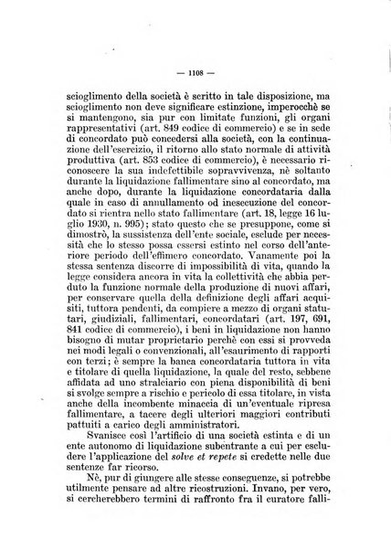 Il diritto fallimentare e delle società commerciali rivista di dottrina e giurisprudenza