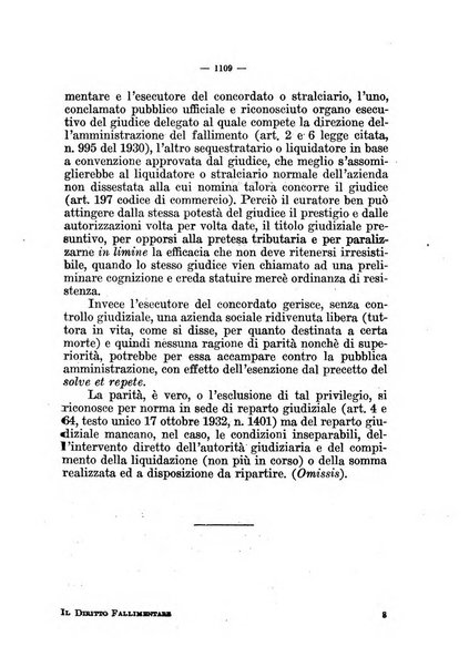 Il diritto fallimentare e delle società commerciali rivista di dottrina e giurisprudenza