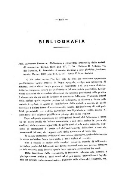 Il diritto fallimentare e delle società commerciali rivista di dottrina e giurisprudenza