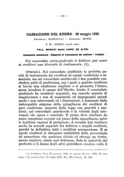 Il diritto fallimentare e delle società commerciali rivista di dottrina e giurisprudenza