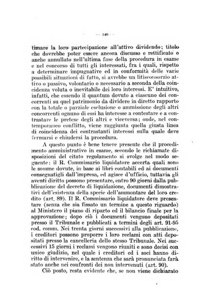 Il diritto fallimentare e delle società commerciali rivista di dottrina e giurisprudenza