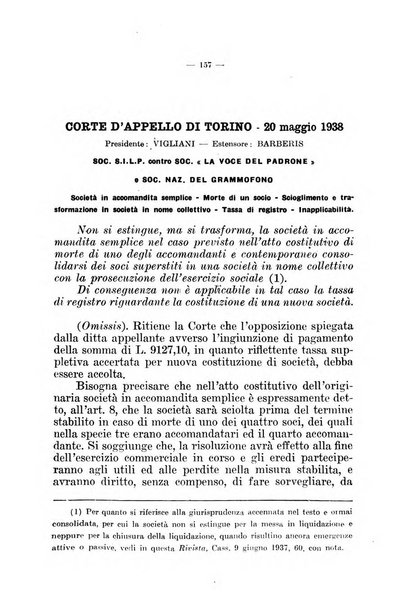 Il diritto fallimentare e delle società commerciali rivista di dottrina e giurisprudenza