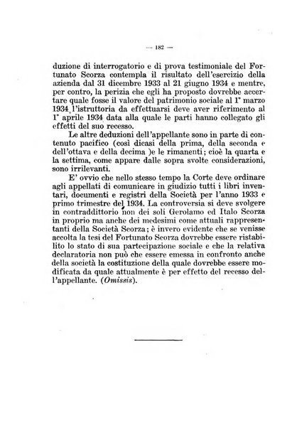 Il diritto fallimentare e delle società commerciali rivista di dottrina e giurisprudenza