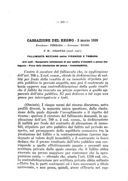 Il diritto fallimentare e delle società commerciali rivista di dottrina e giurisprudenza