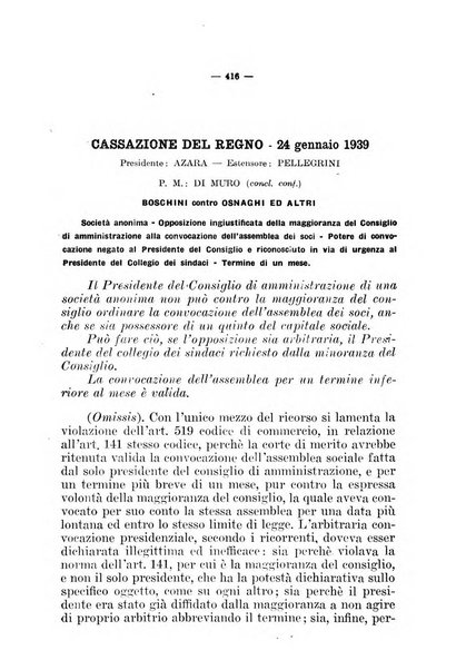 Il diritto fallimentare e delle società commerciali rivista di dottrina e giurisprudenza