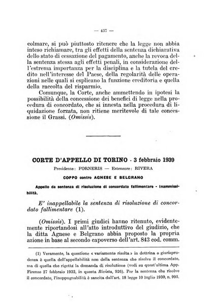 Il diritto fallimentare e delle società commerciali rivista di dottrina e giurisprudenza