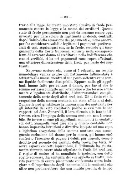 Il diritto fallimentare e delle società commerciali rivista di dottrina e giurisprudenza