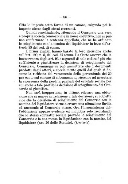 Il diritto fallimentare e delle società commerciali rivista di dottrina e giurisprudenza