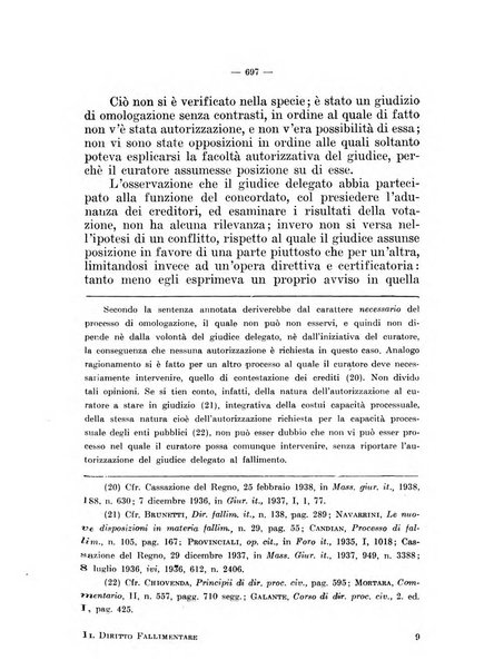 Il diritto fallimentare e delle società commerciali rivista di dottrina e giurisprudenza