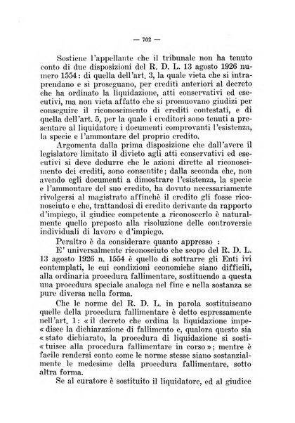 Il diritto fallimentare e delle società commerciali rivista di dottrina e giurisprudenza