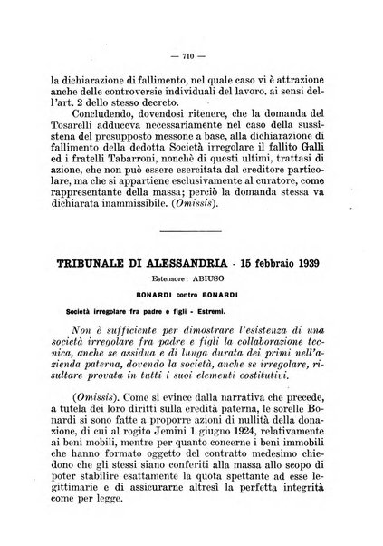 Il diritto fallimentare e delle società commerciali rivista di dottrina e giurisprudenza