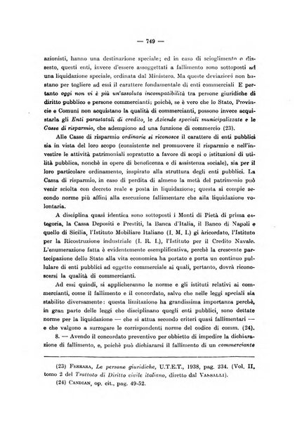 Il diritto fallimentare e delle società commerciali rivista di dottrina e giurisprudenza