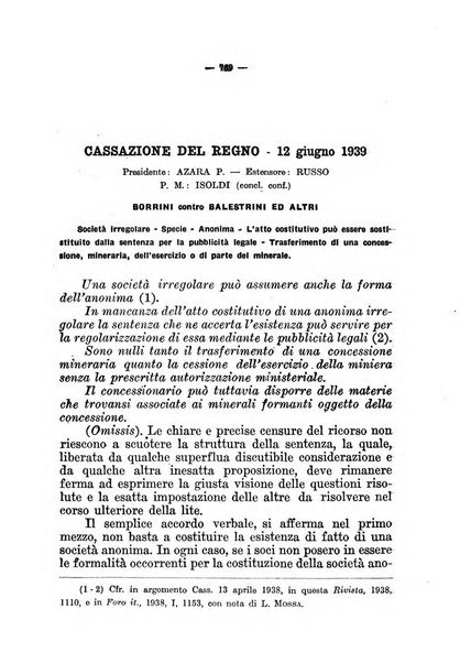 Il diritto fallimentare e delle società commerciali rivista di dottrina e giurisprudenza