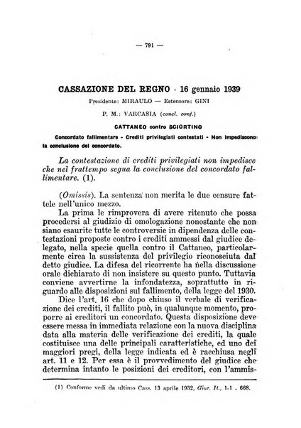 Il diritto fallimentare e delle società commerciali rivista di dottrina e giurisprudenza