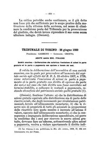 Il diritto fallimentare e delle società commerciali rivista di dottrina e giurisprudenza