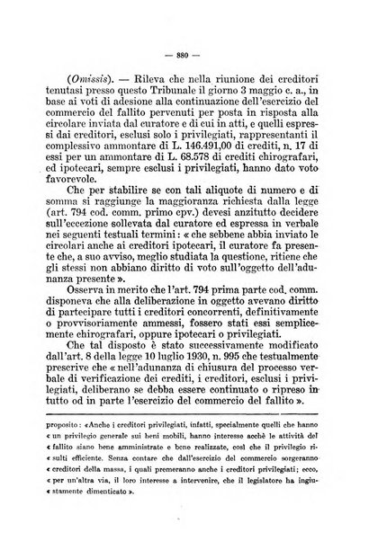 Il diritto fallimentare e delle società commerciali rivista di dottrina e giurisprudenza