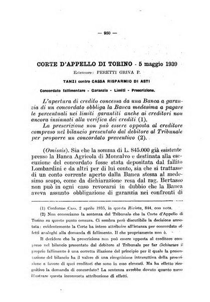 Il diritto fallimentare e delle società commerciali rivista di dottrina e giurisprudenza