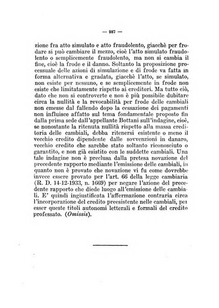 Il diritto fallimentare e delle società commerciali rivista di dottrina e giurisprudenza