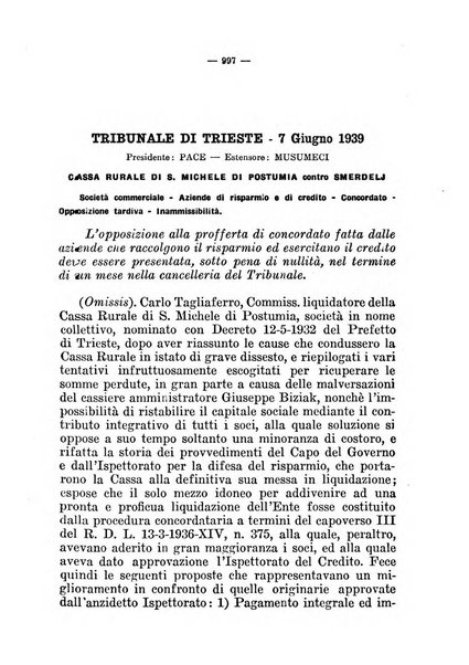 Il diritto fallimentare e delle società commerciali rivista di dottrina e giurisprudenza