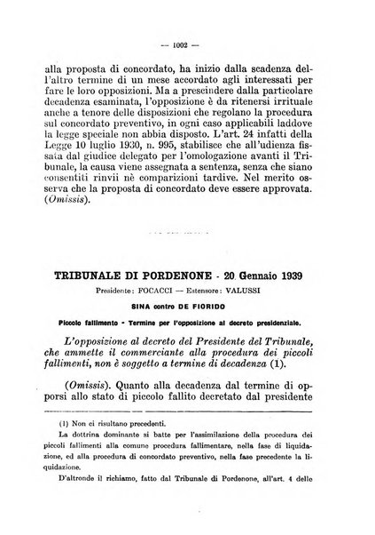 Il diritto fallimentare e delle società commerciali rivista di dottrina e giurisprudenza