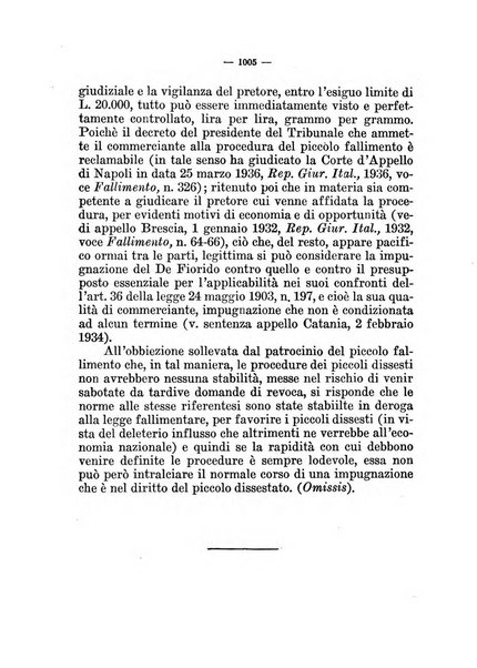 Il diritto fallimentare e delle società commerciali rivista di dottrina e giurisprudenza