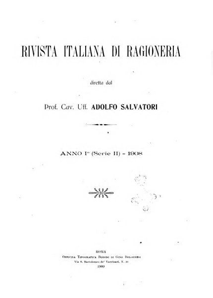 Rivista italiana di ragioneria