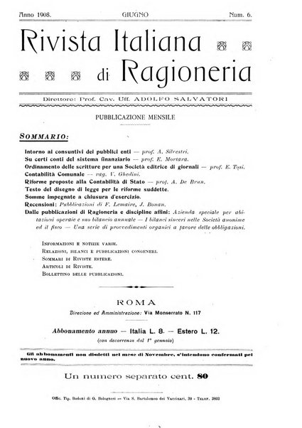 Rivista italiana di ragioneria