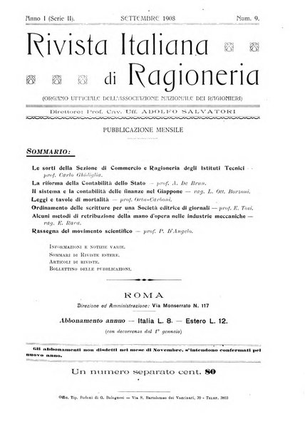 Rivista italiana di ragioneria