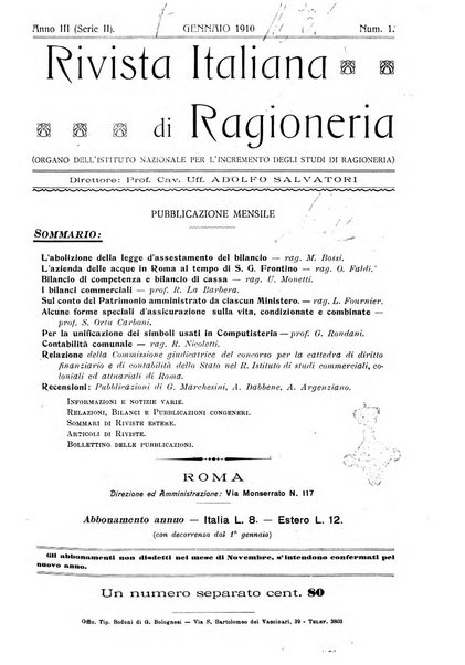 Rivista italiana di ragioneria