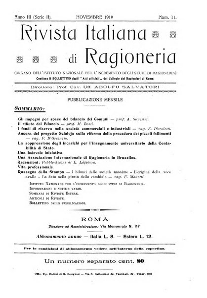 Rivista italiana di ragioneria