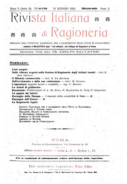 Rivista italiana di ragioneria