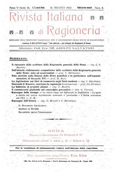 Rivista italiana di ragioneria