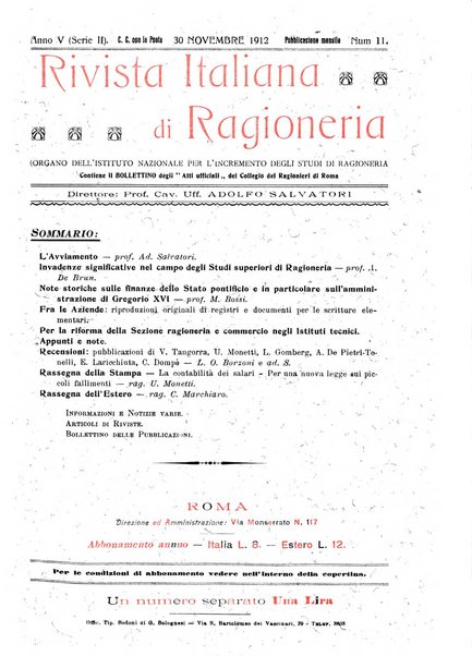 Rivista italiana di ragioneria