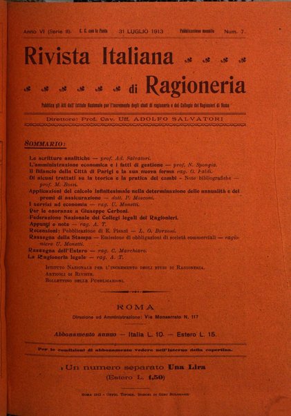 Rivista italiana di ragioneria