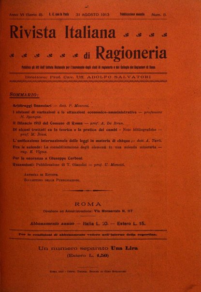 Rivista italiana di ragioneria