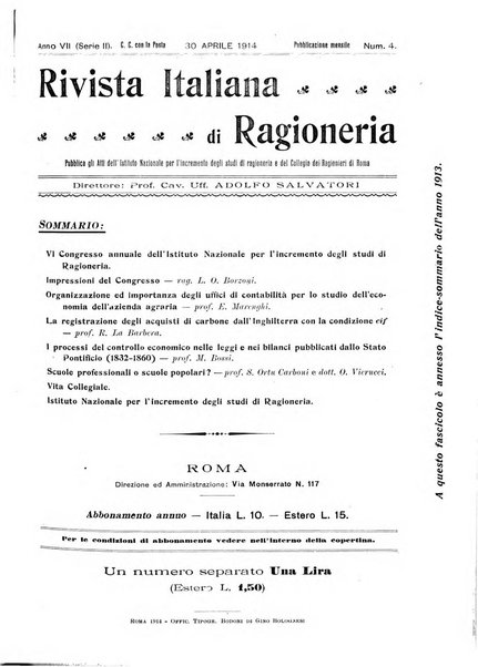 Rivista italiana di ragioneria