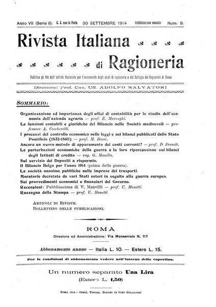 Rivista italiana di ragioneria