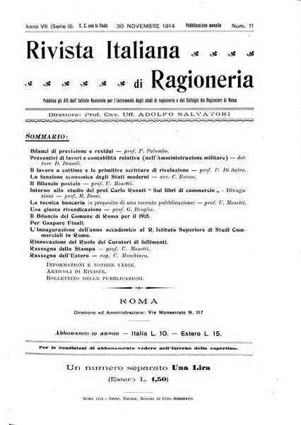 Rivista italiana di ragioneria