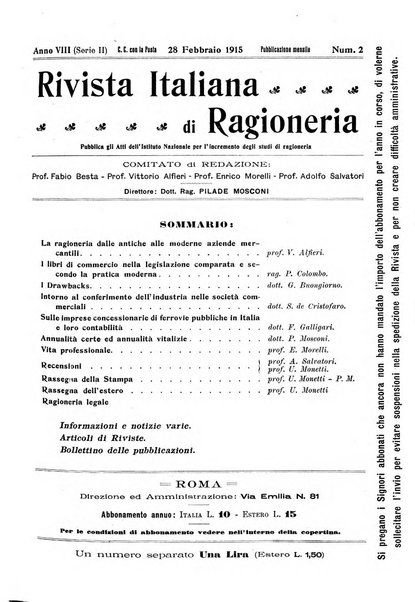 Rivista italiana di ragioneria