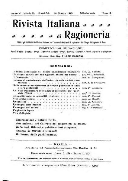 Rivista italiana di ragioneria