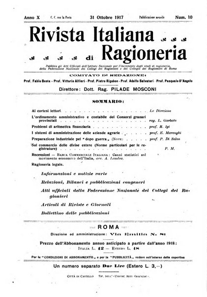 Rivista italiana di ragioneria