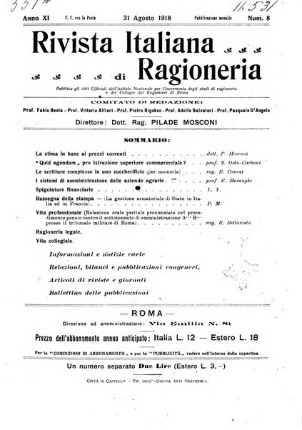 Rivista italiana di ragioneria